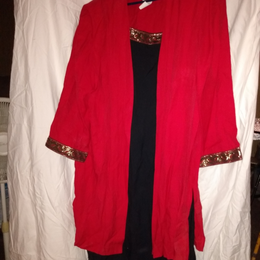 Vintage 1990 John Roberts long sleeve dress